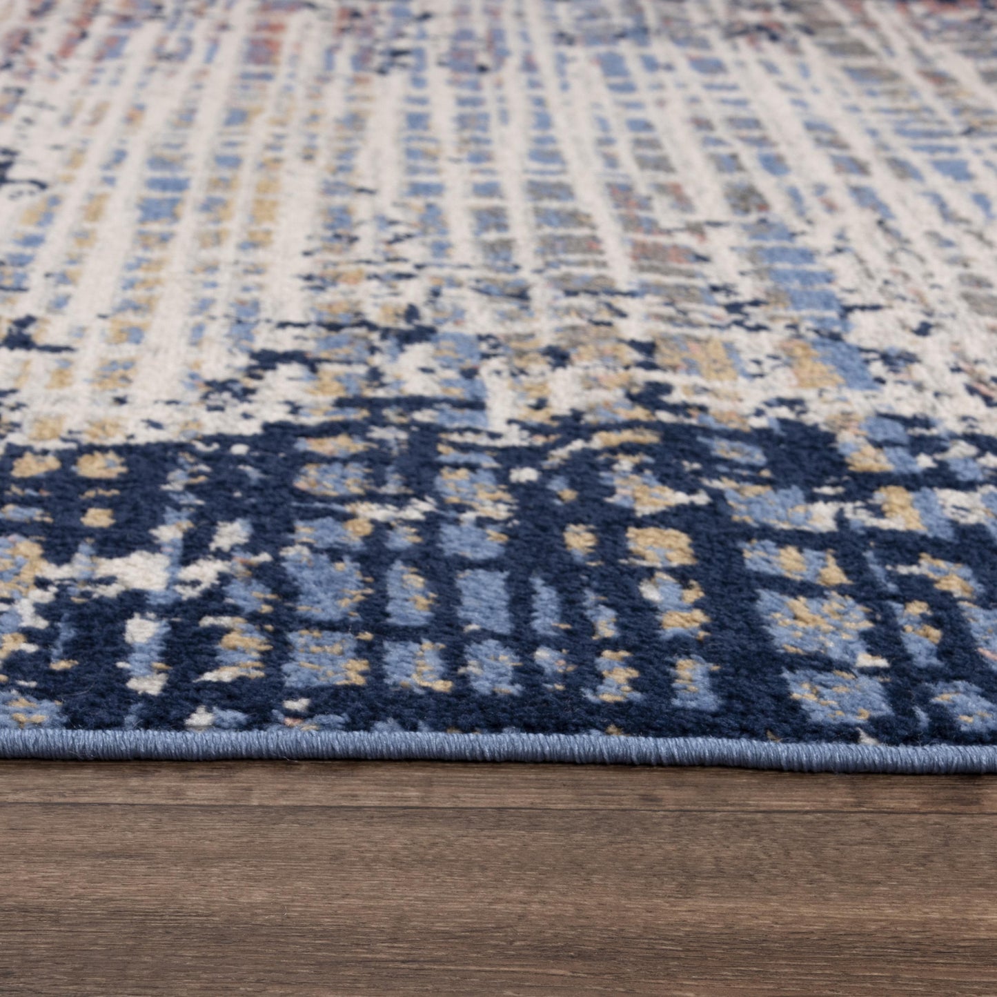 Marquise MRQ841 Navy Machine-Made Rug - Rizzy
