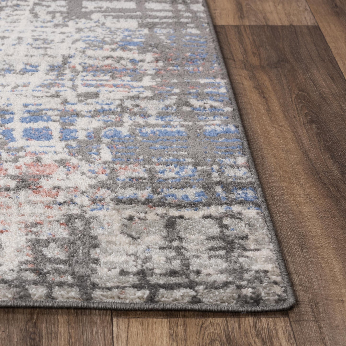 Marquise MRQ842 M. Gray Power Loomed Rug - Rizzy