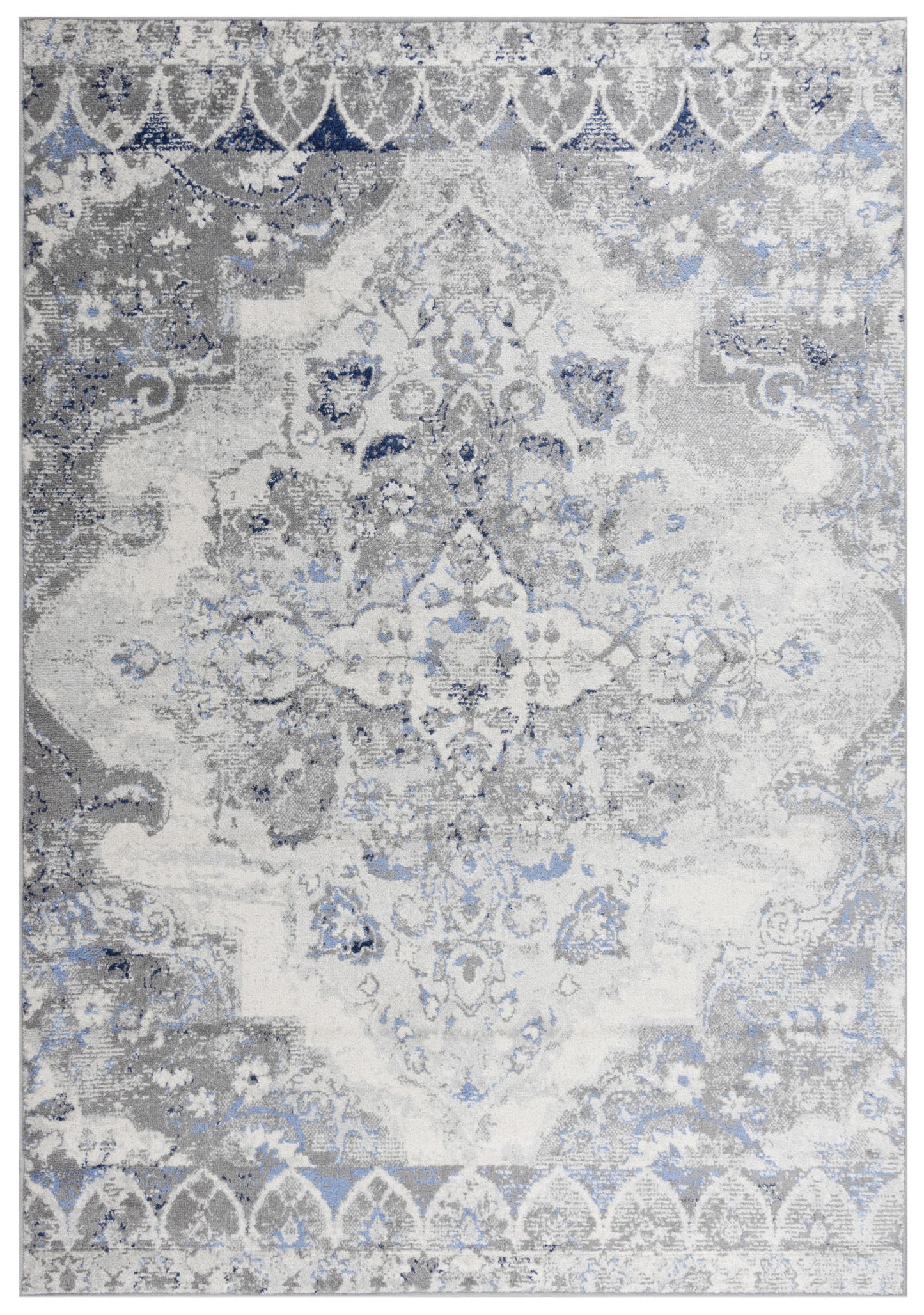 Marquise MRQ844 L. Gray Machine-Made Rug - Rizzy