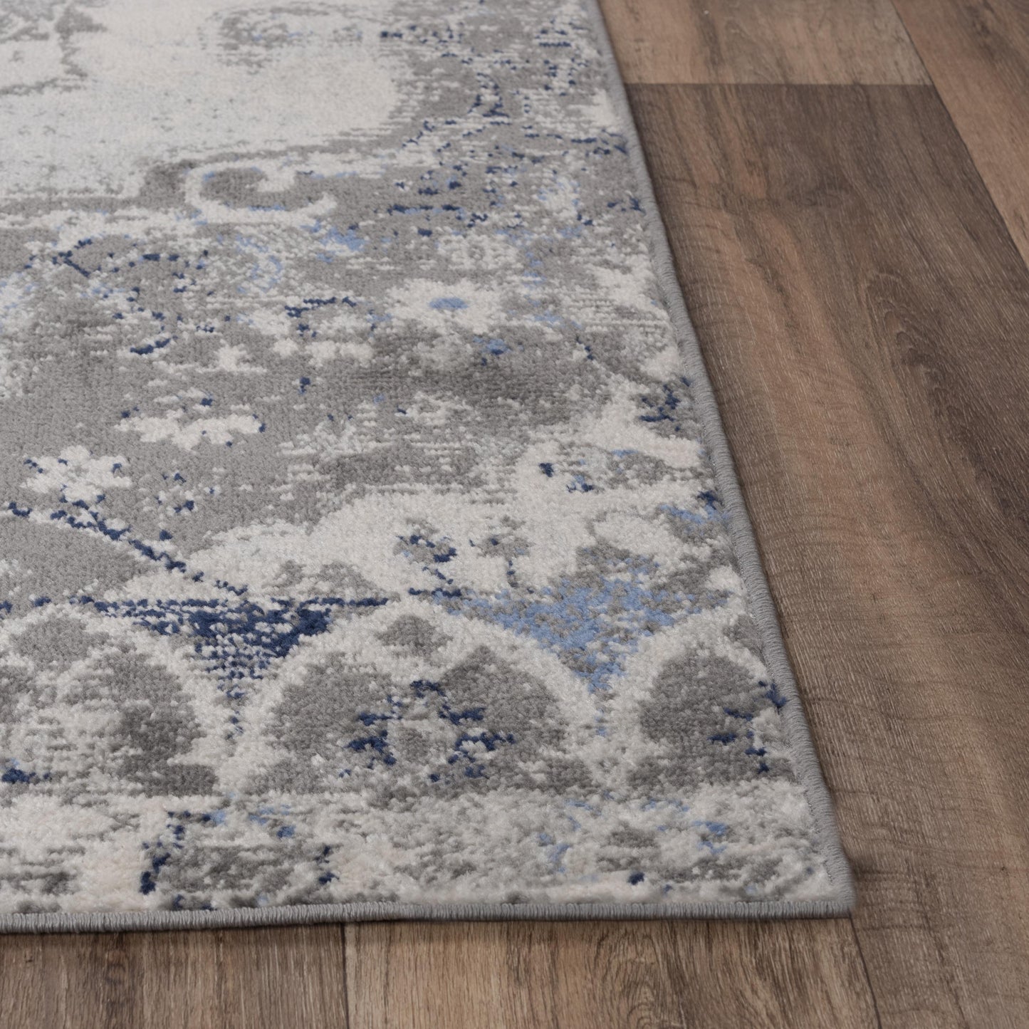Marquise MRQ844 L. Gray Power Loomed Rug - Rizzy