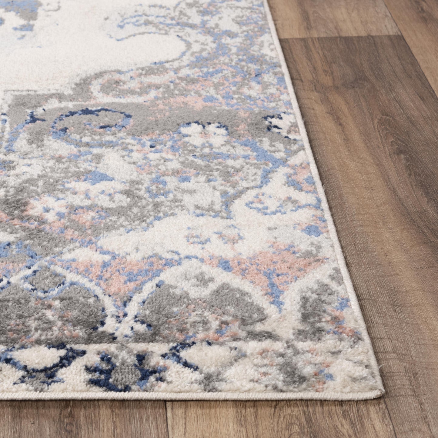 Marquise MRQ845 L. Blue Power Loomed Rug - Rizzy