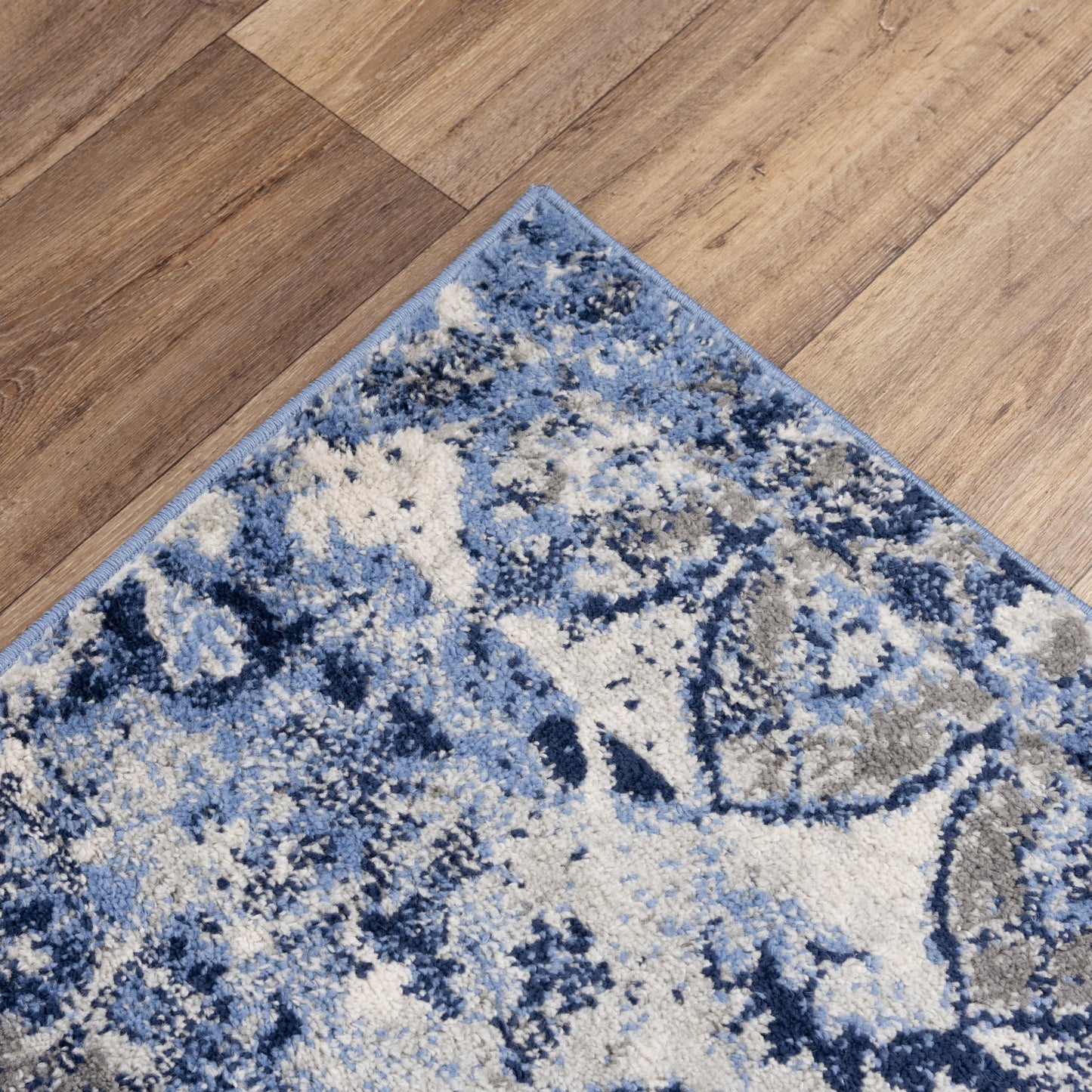 Marquise MRQ846 Blue Power Loomed Rug - Rizzy