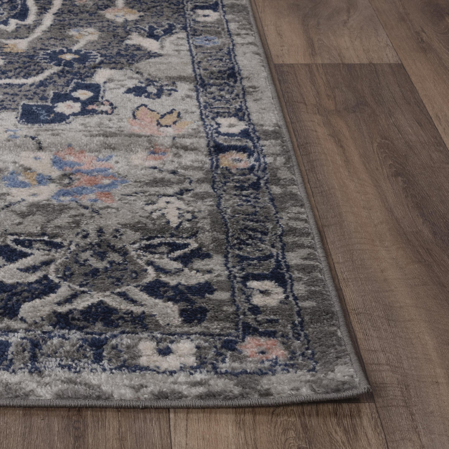 Marquise MRQ849 Dk.Gray Power Loomed Rug - Rizzy