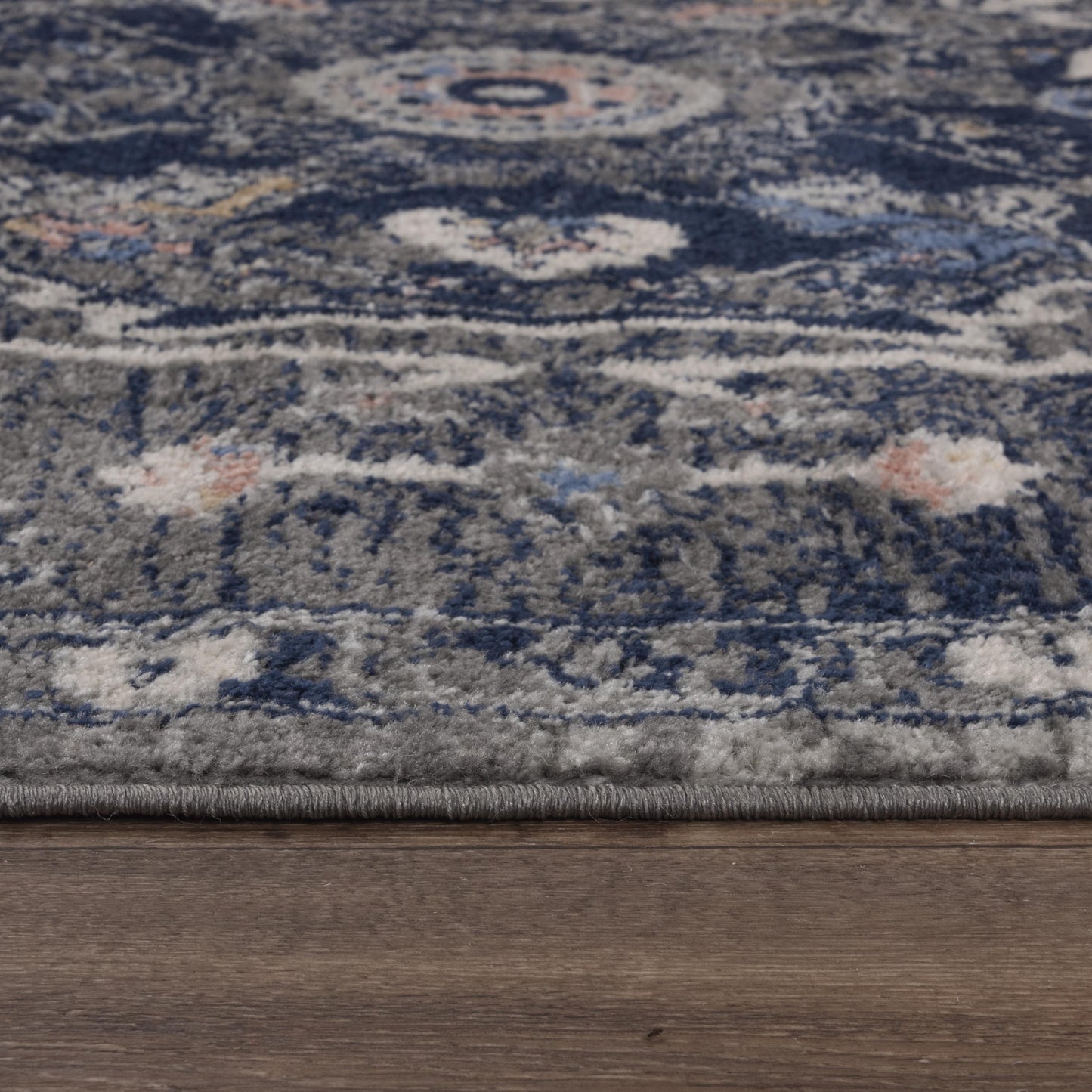 Marquise MRQ849 Dk.Gray Power Loomed Rug - Rizzy