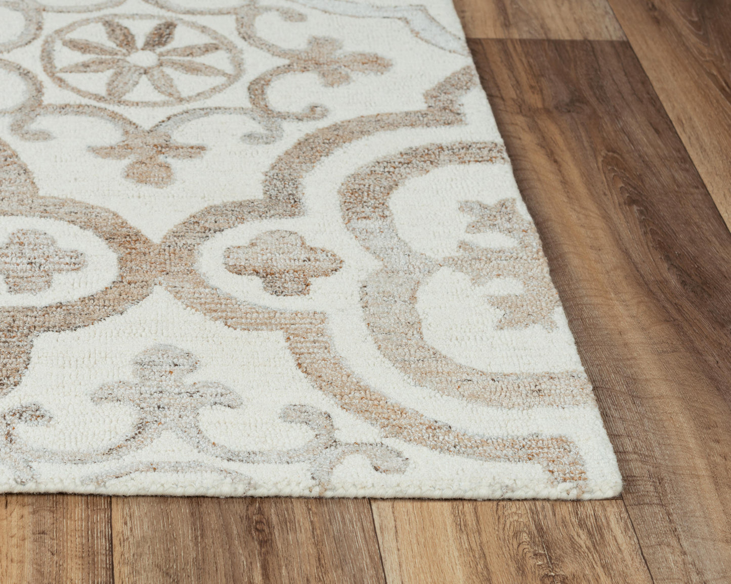 Matrix MRX101 Brown Hand-Tufted Rug - Rizzy