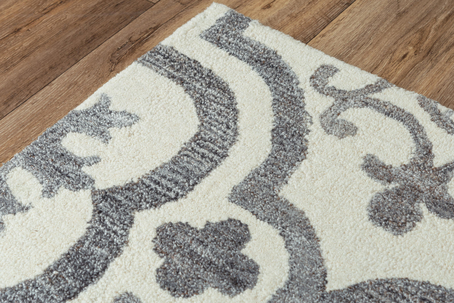 Matrix MRX102 Gray Hand-Tufted Rug - Rizzy
