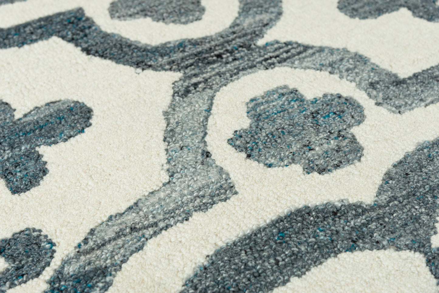 Matrix MRX103 Blue Hand-Tufted Rug - Rizzy