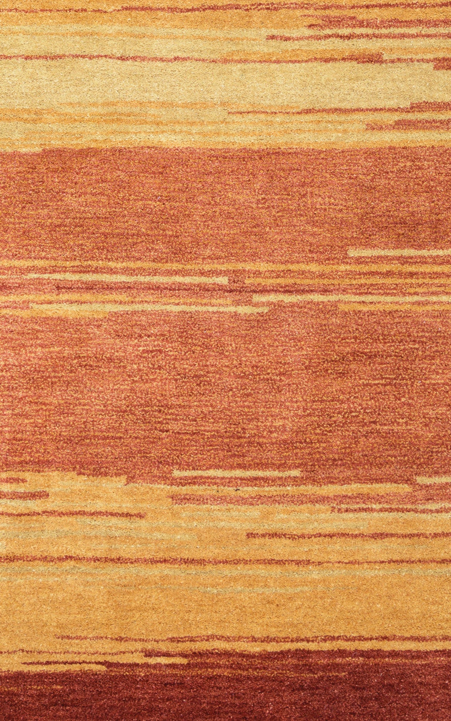 Mojave MV3163 Gold/Orange Hand-Tufted Rug - Rizzy