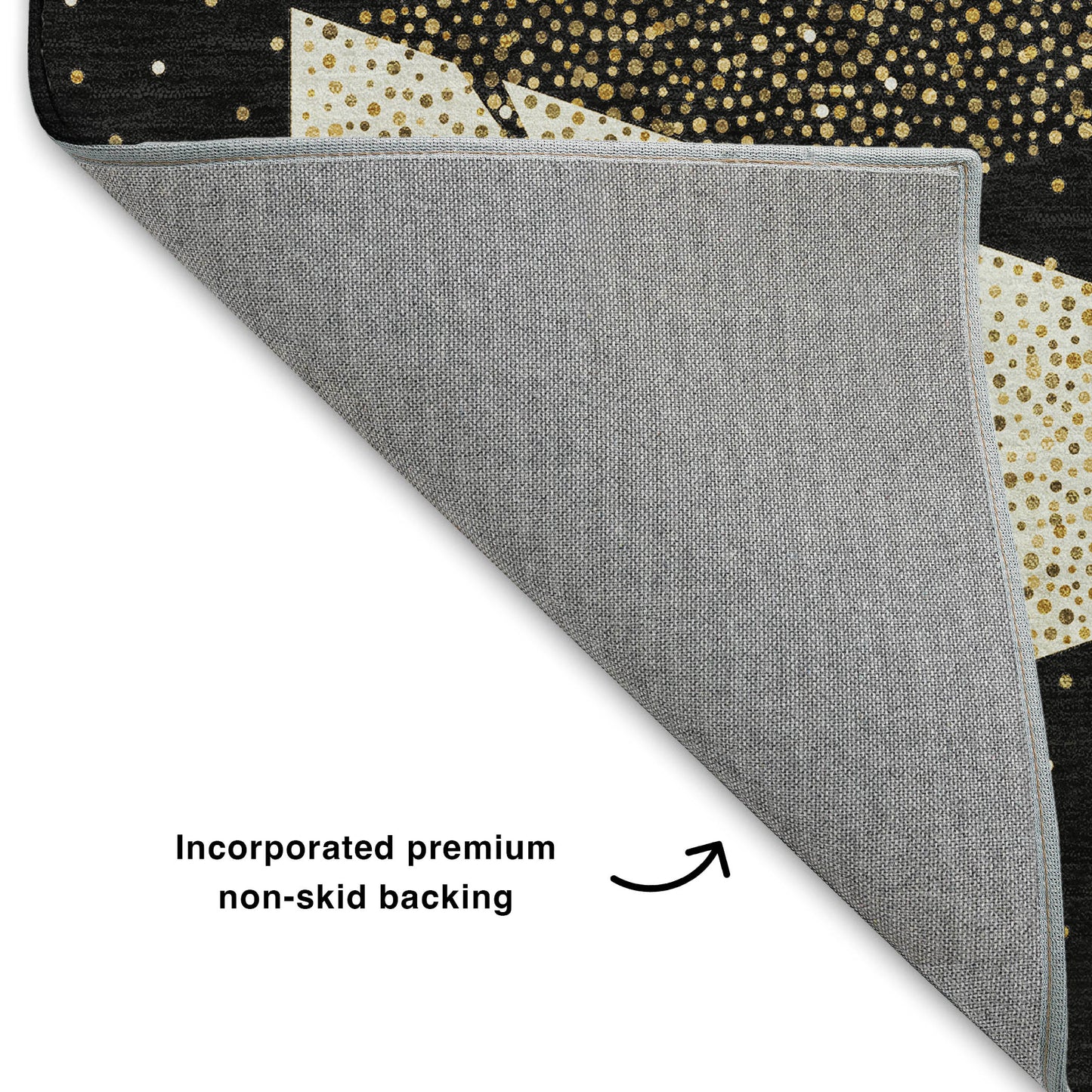 Machine Made Merry & Bright MY11 Black - Dalyn Rugs