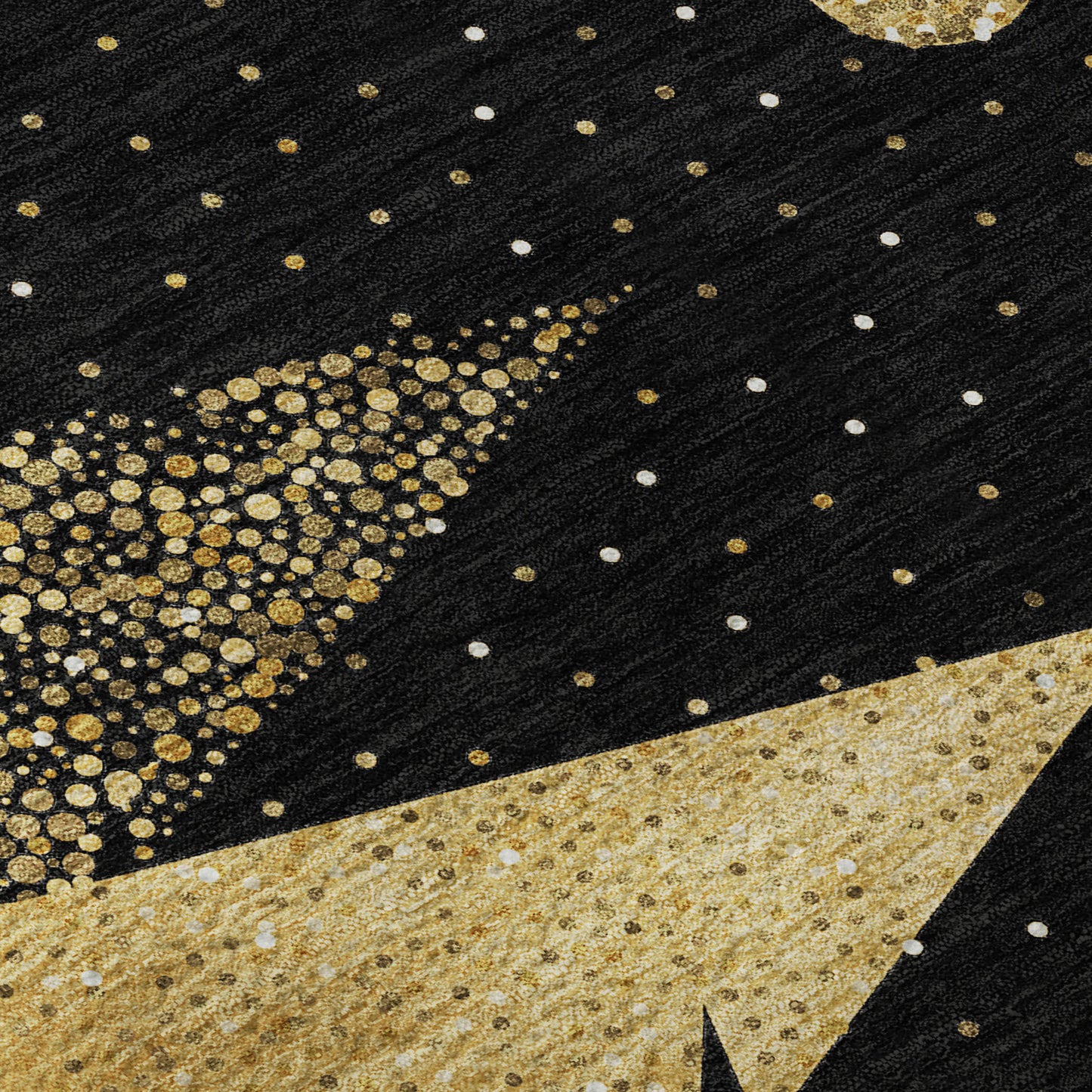 Machine Made Merry & Bright MY11 Black - Dalyn Rugs