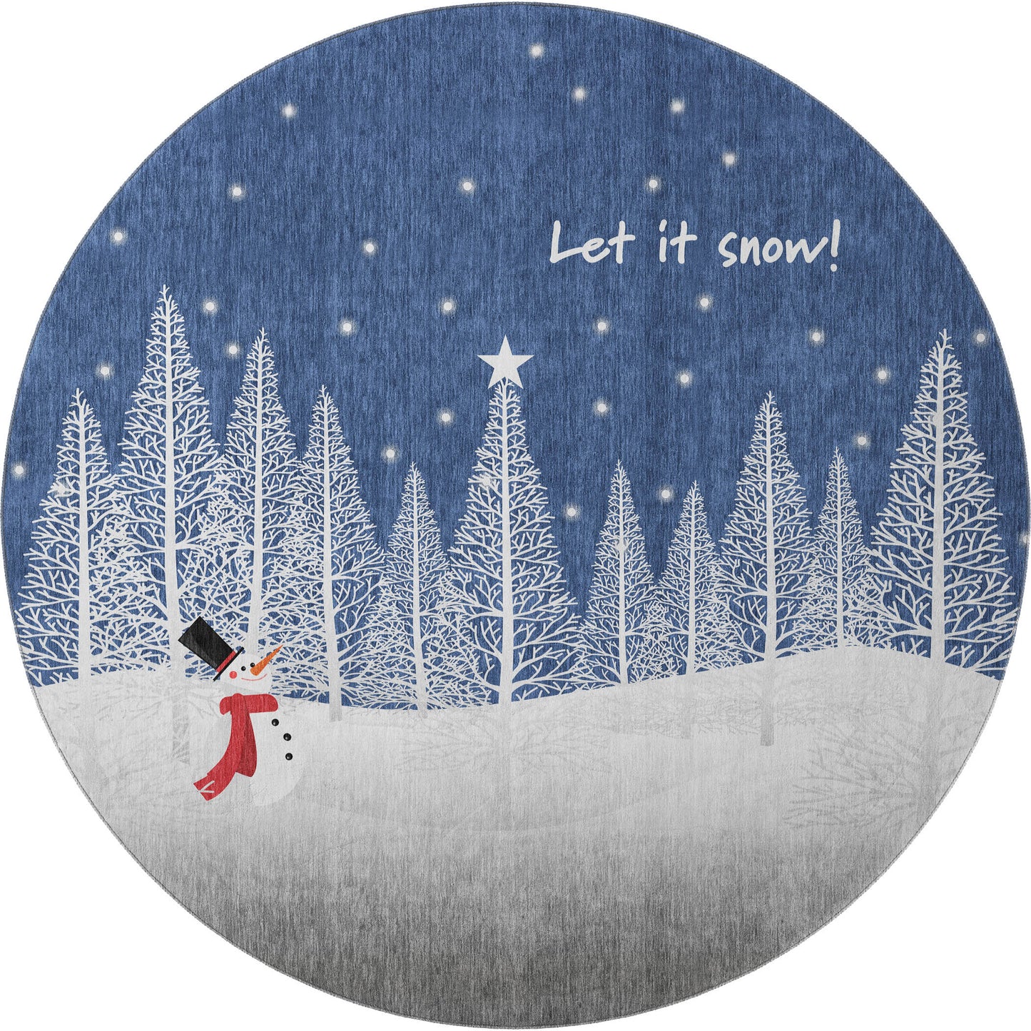 Machine Made Merry & Bright MY12 Navy - Dalyn Rugs