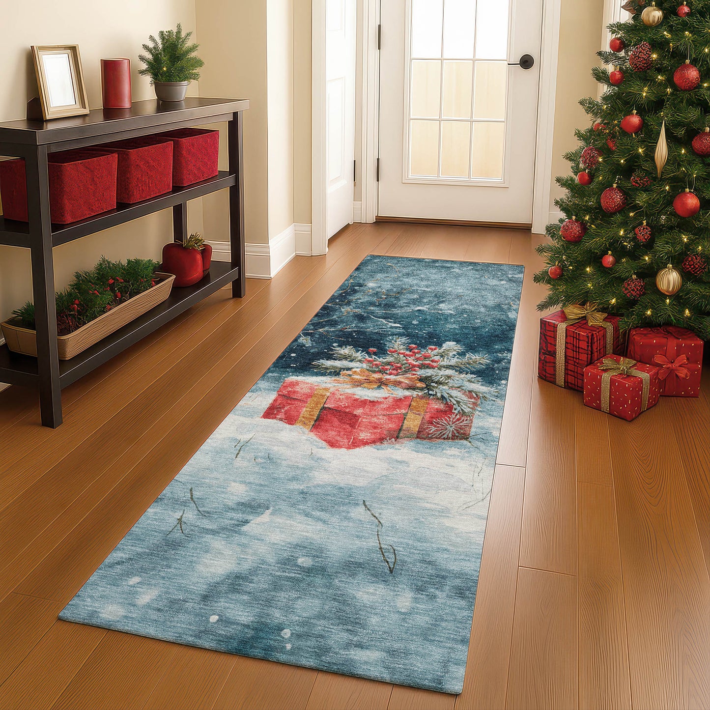Machine Made Merry & Bright MY13 Blue - Dalyn Rugs