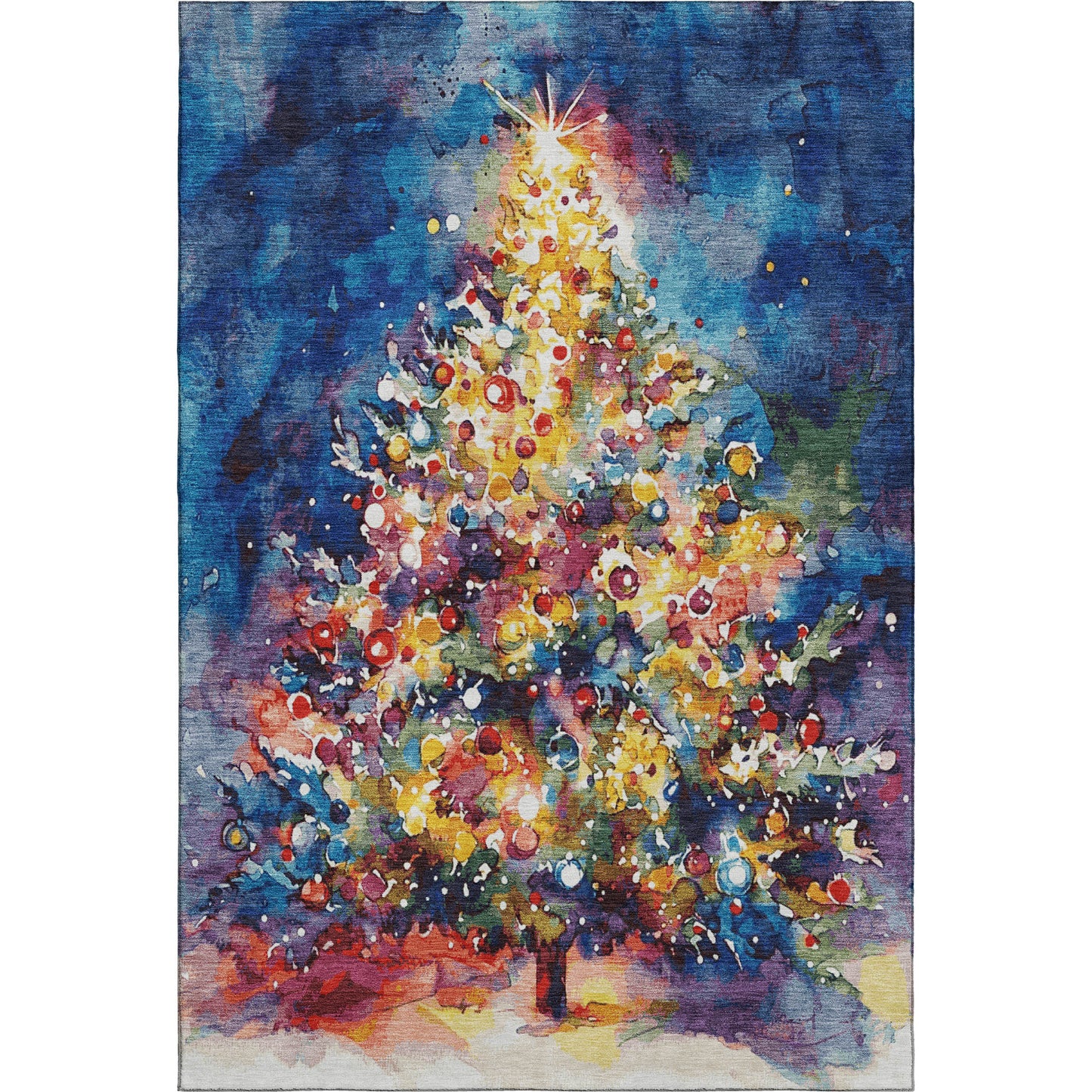 Machine Made Merry & Bright MY14 Navy - Dalyn Rugs