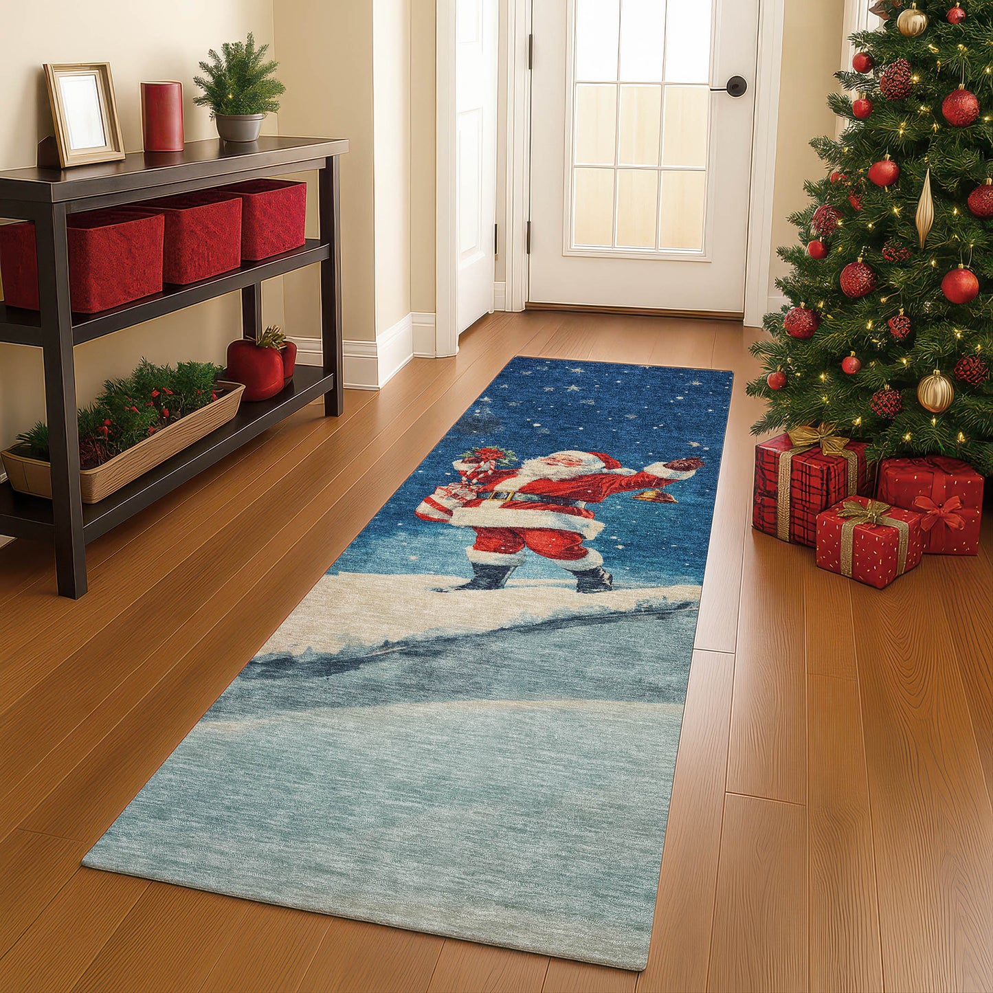 Machine Made Merry & Bright MY15 Blue - Dalyn Rugs
