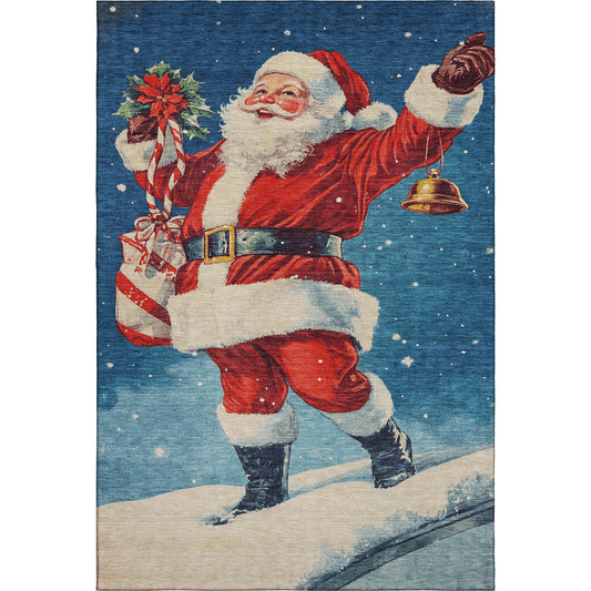 Machine Made Merry & Bright MY15 Blue - Dalyn Rugs