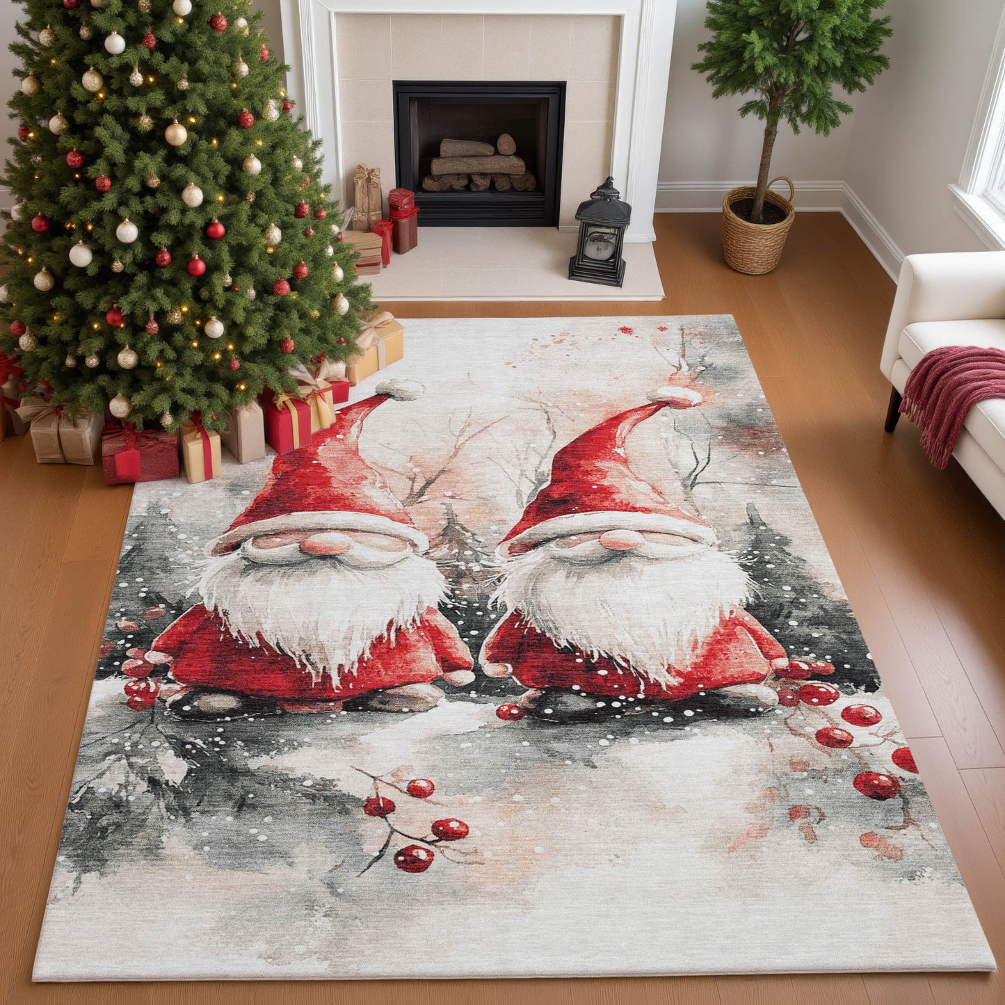 Machine Made Merry & Bright MY16 Ivory - Dalyn Rugs