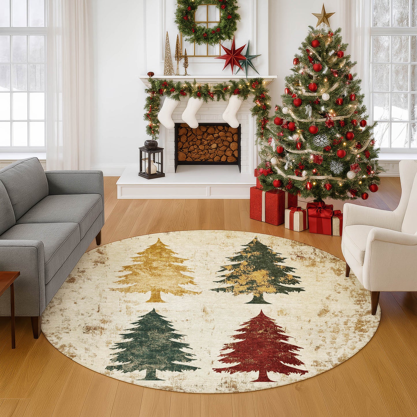 Machine Made Merry & Bright MY17 Ivory - Dalyn Rugs