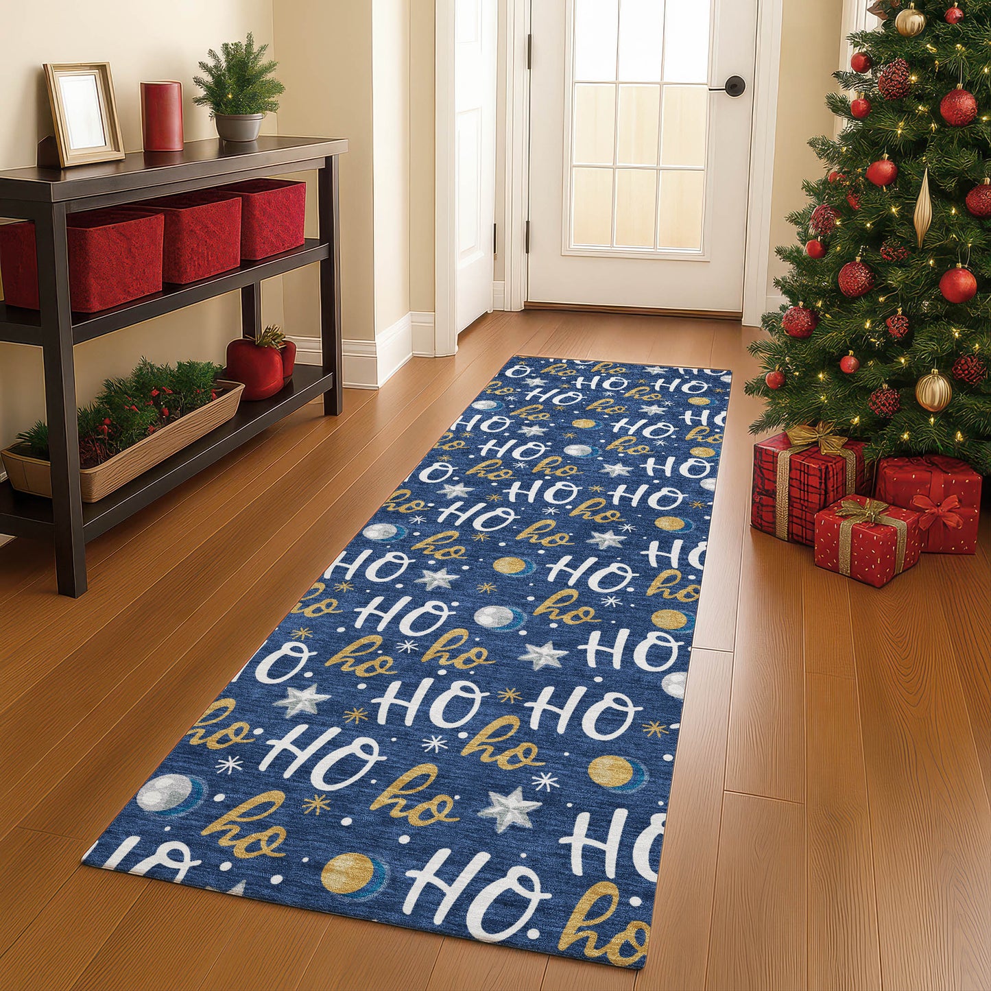 Machine Made Merry & Bright MY18 Navy - Dalyn Rugs