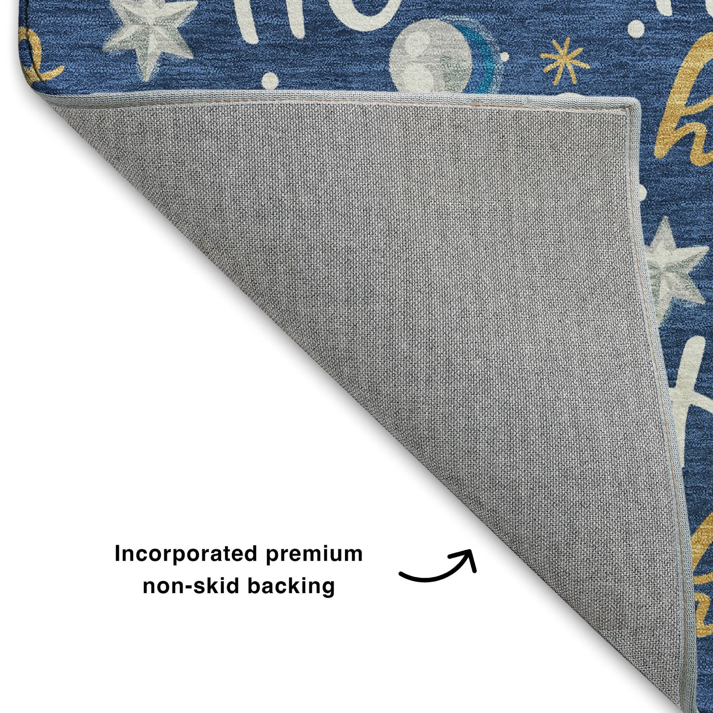 Machine Made Merry & Bright MY18 Navy - Dalyn Rugs