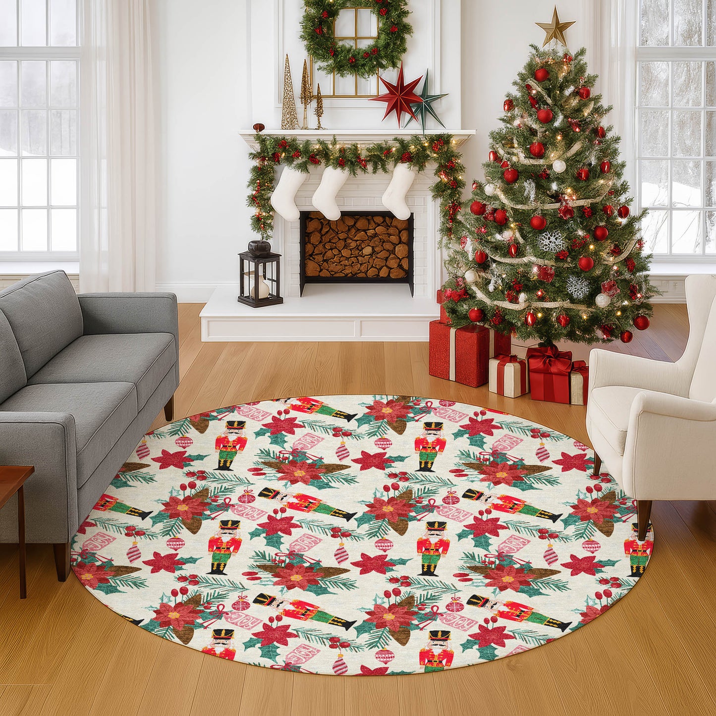 Machine Made Merry & Bright MY19 Ivory - Dalyn Rugs