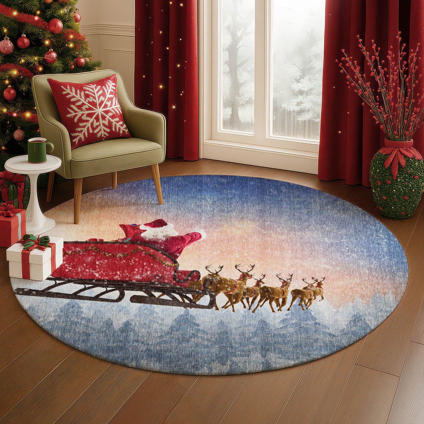 Machine Made Merry & Bright MY1 Twilight - Dalyn Rugs