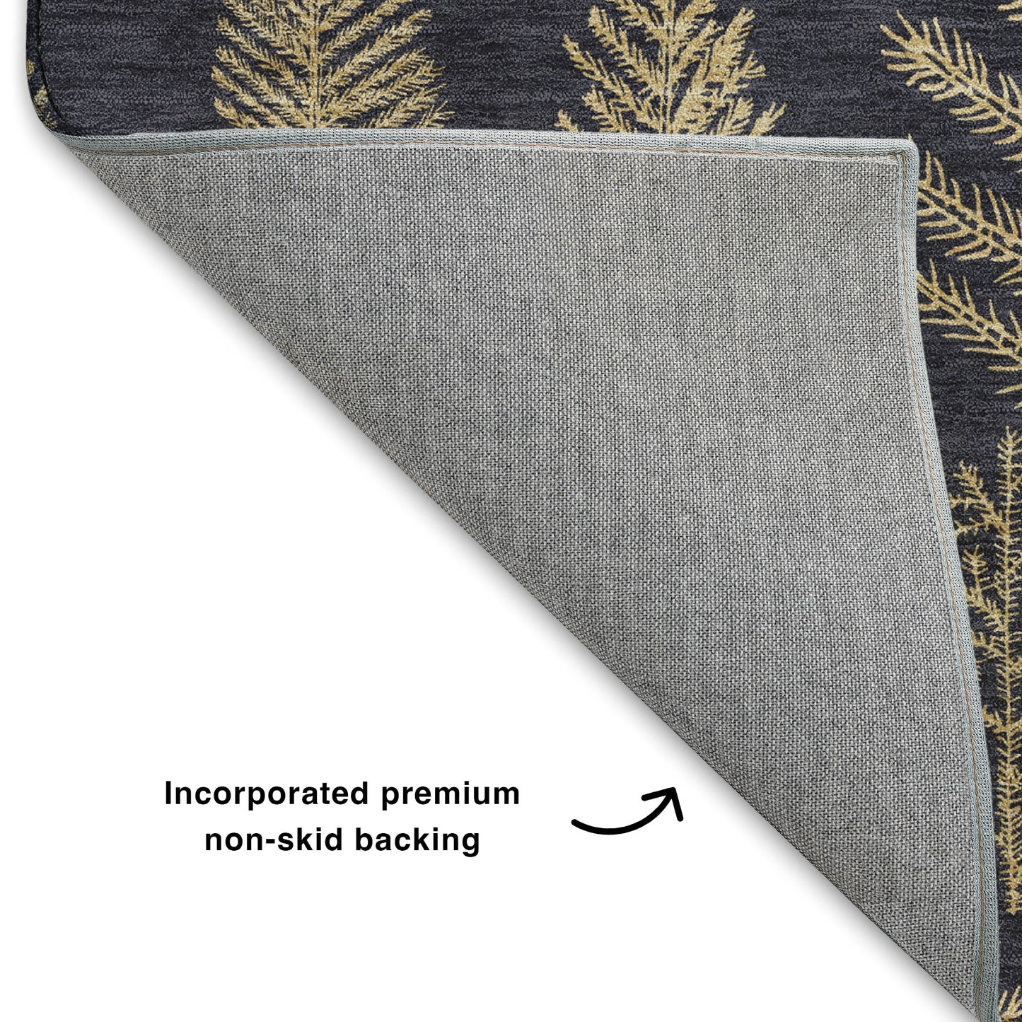 Machine Made Merry & Bright MY21 Black - Dalyn Rugs