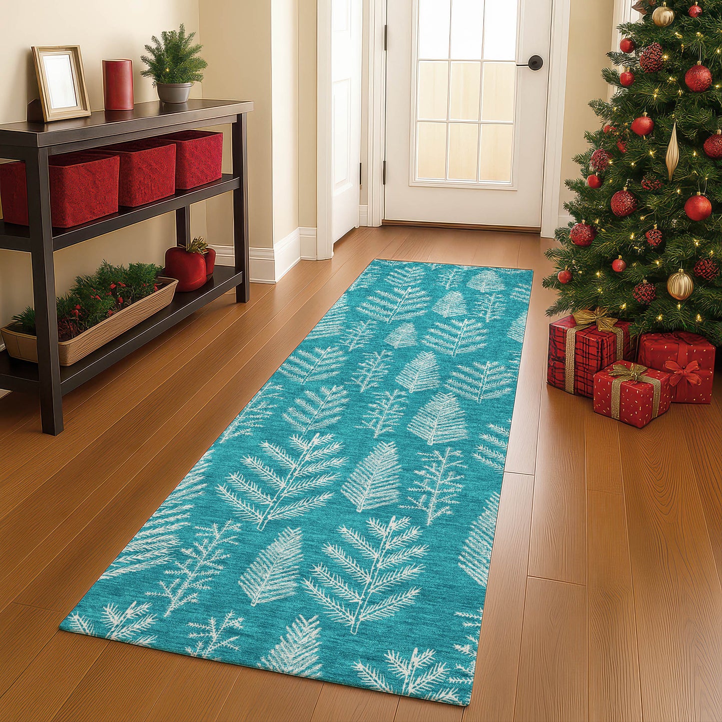 Machine Made Merry & Bright MY21 Teal - Dalyn Rugs