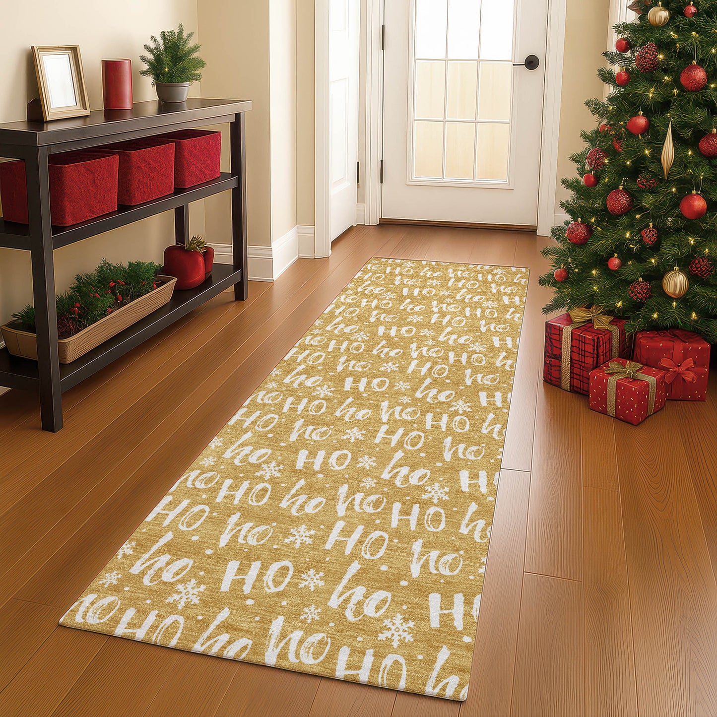 Machine Made Merry & Bright MY22 Gold - Dalyn Rugs