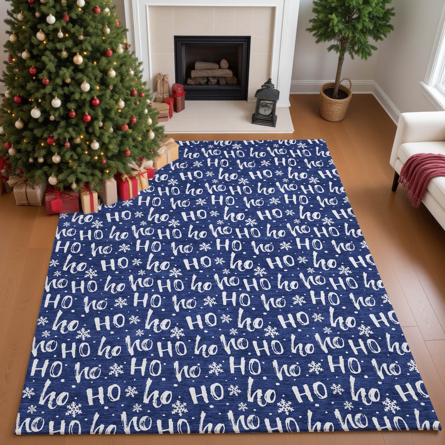 Machine Made Merry & Bright MY22 Navy - Dalyn Rugs