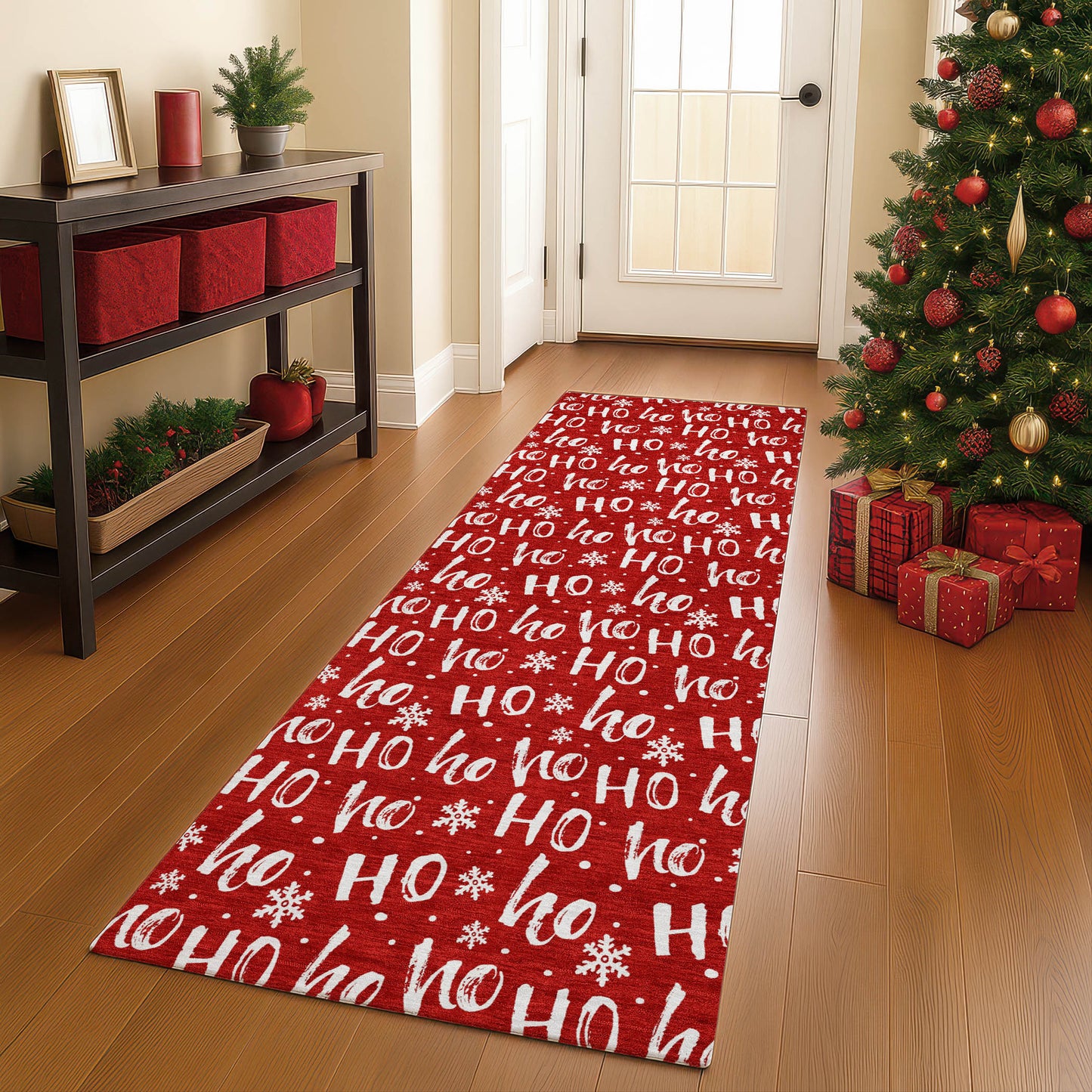 Machine Made Merry & Bright MY22 Red - Dalyn Rugs