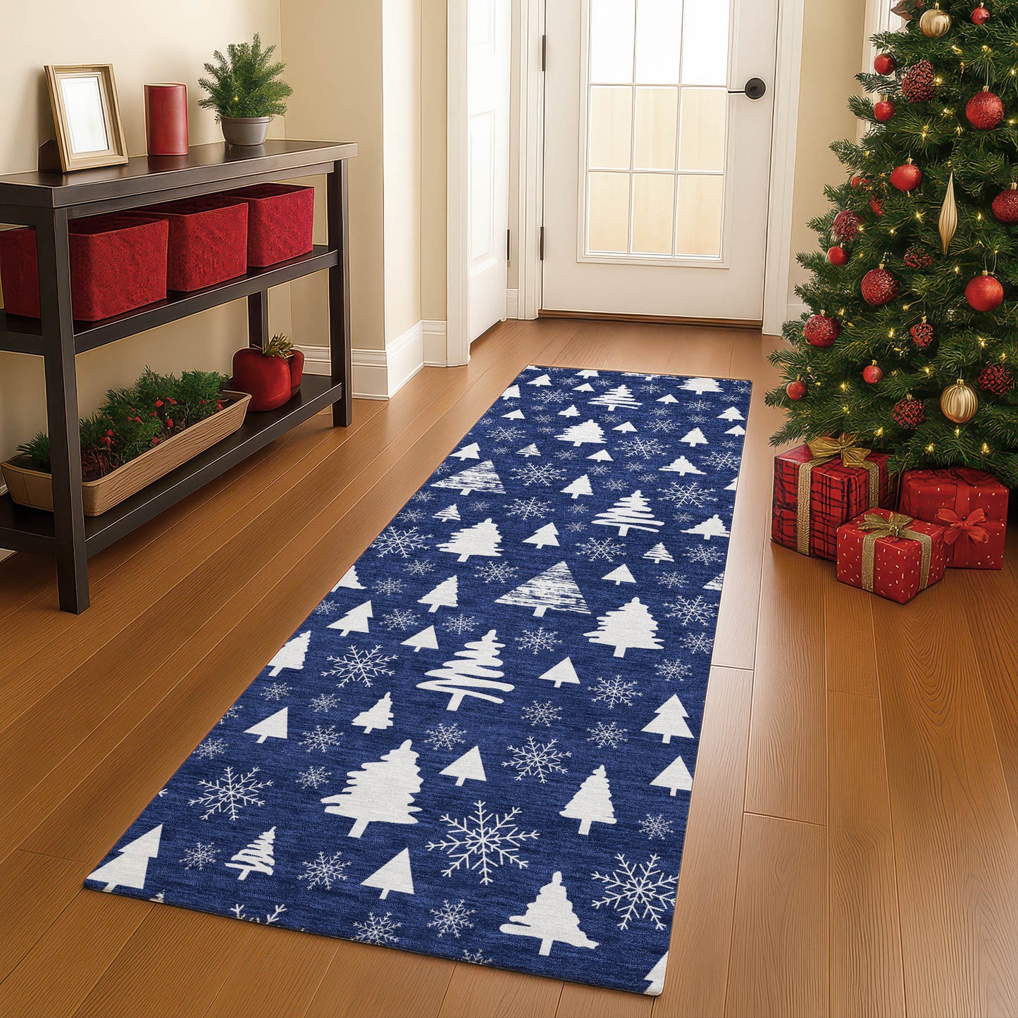 Machine Made Merry & Bright MY23 Navy - Dalyn Rugs