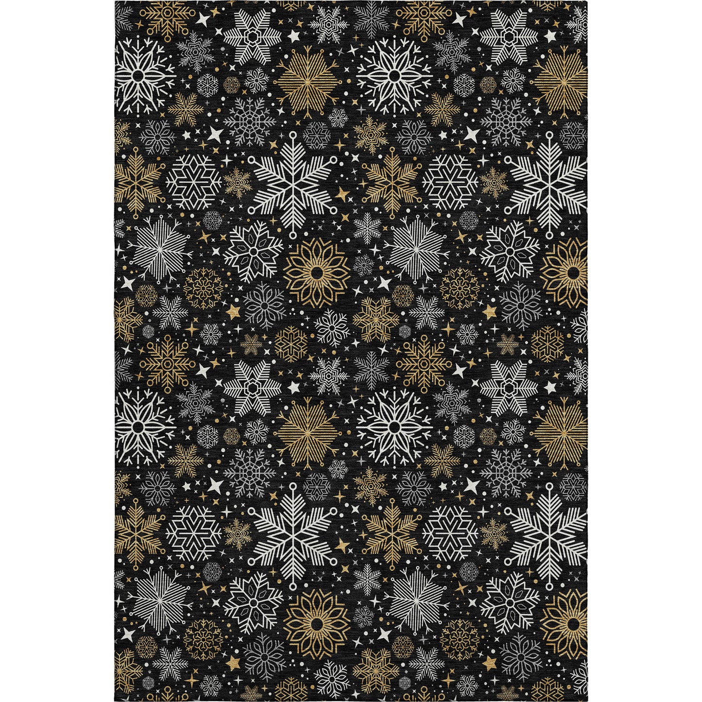 Machine Made Merry & Bright MY25 Black - Dalyn Rugs
