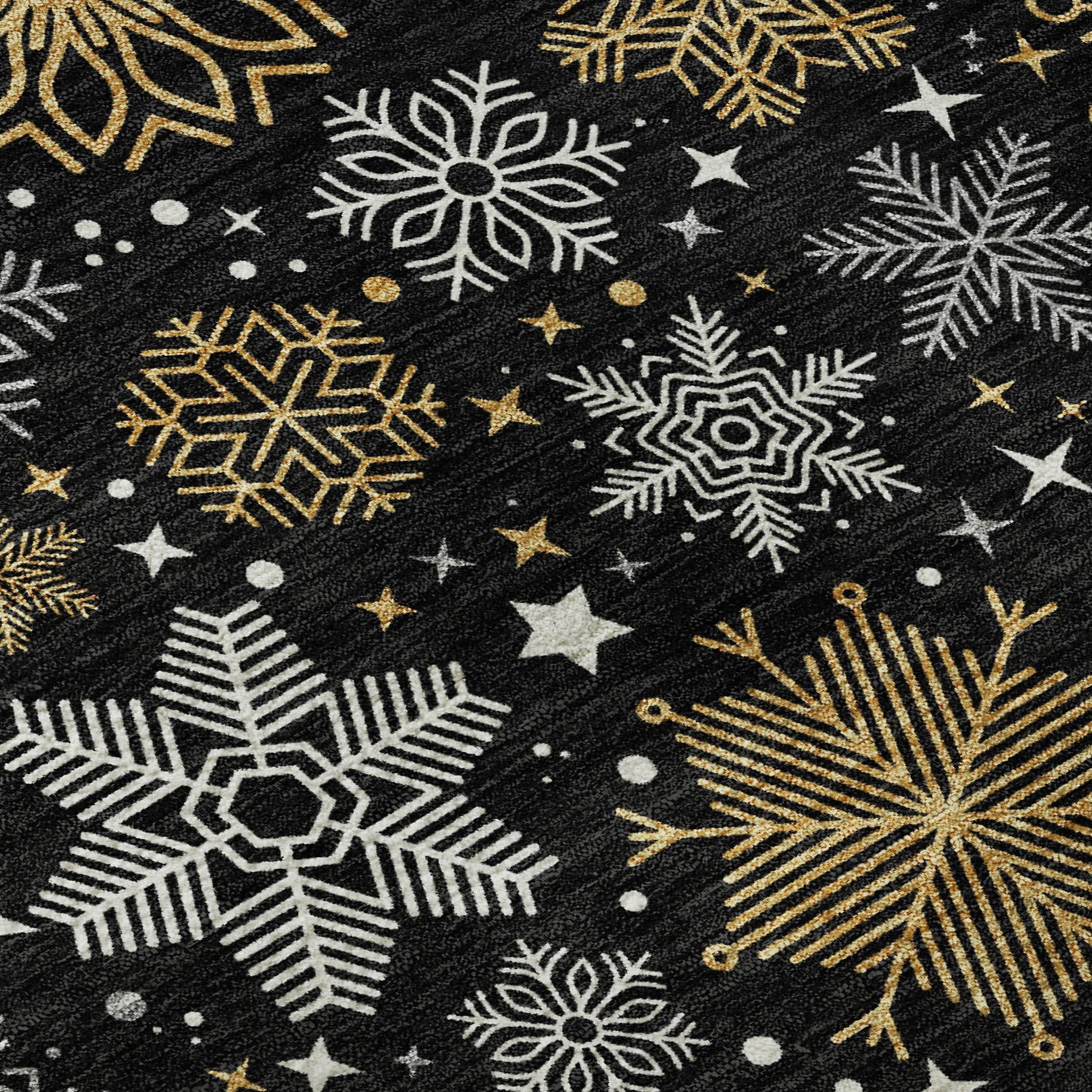Machine Made Merry & Bright MY25 Black - Dalyn Rugs