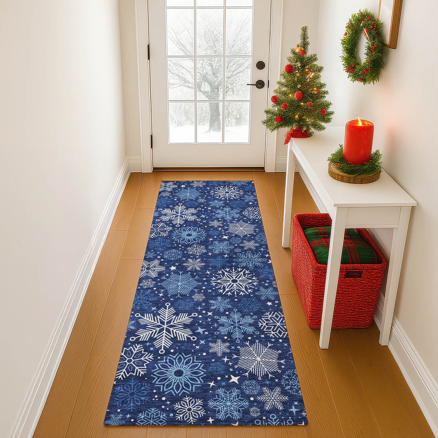 Machine Made Merry & Bright MY25 Navy - Dalyn Rugs