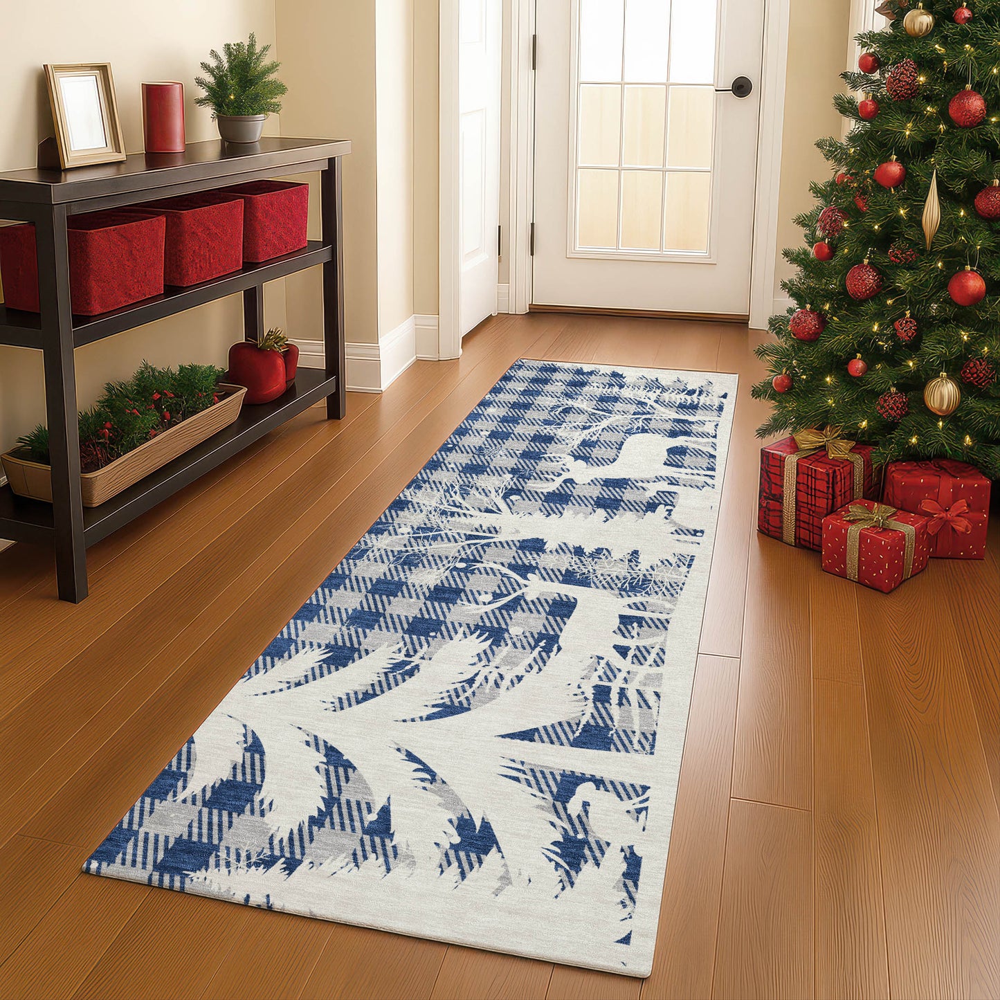 Machine Made Merry & Bright MY26 Blue - Dalyn Rugs