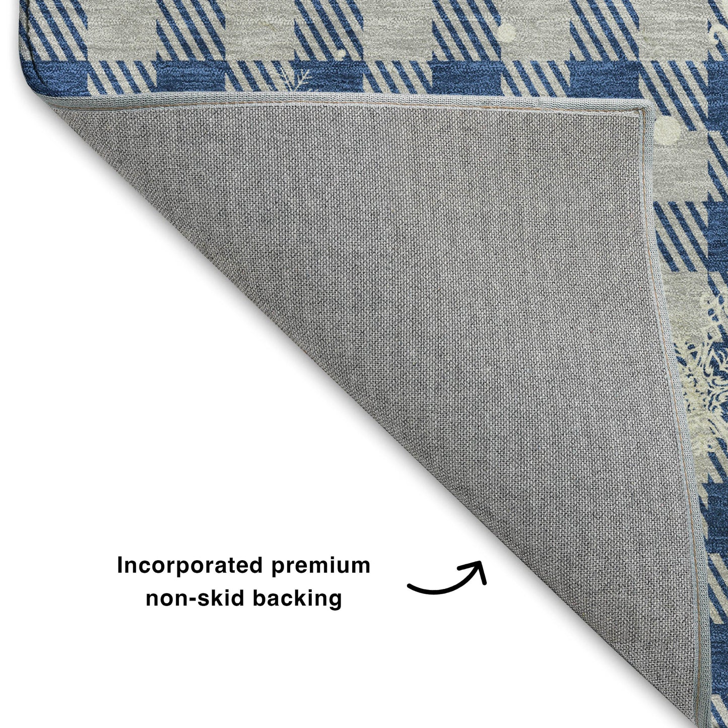 Machine Made Merry & Bright MY26 Blue - Dalyn Rugs