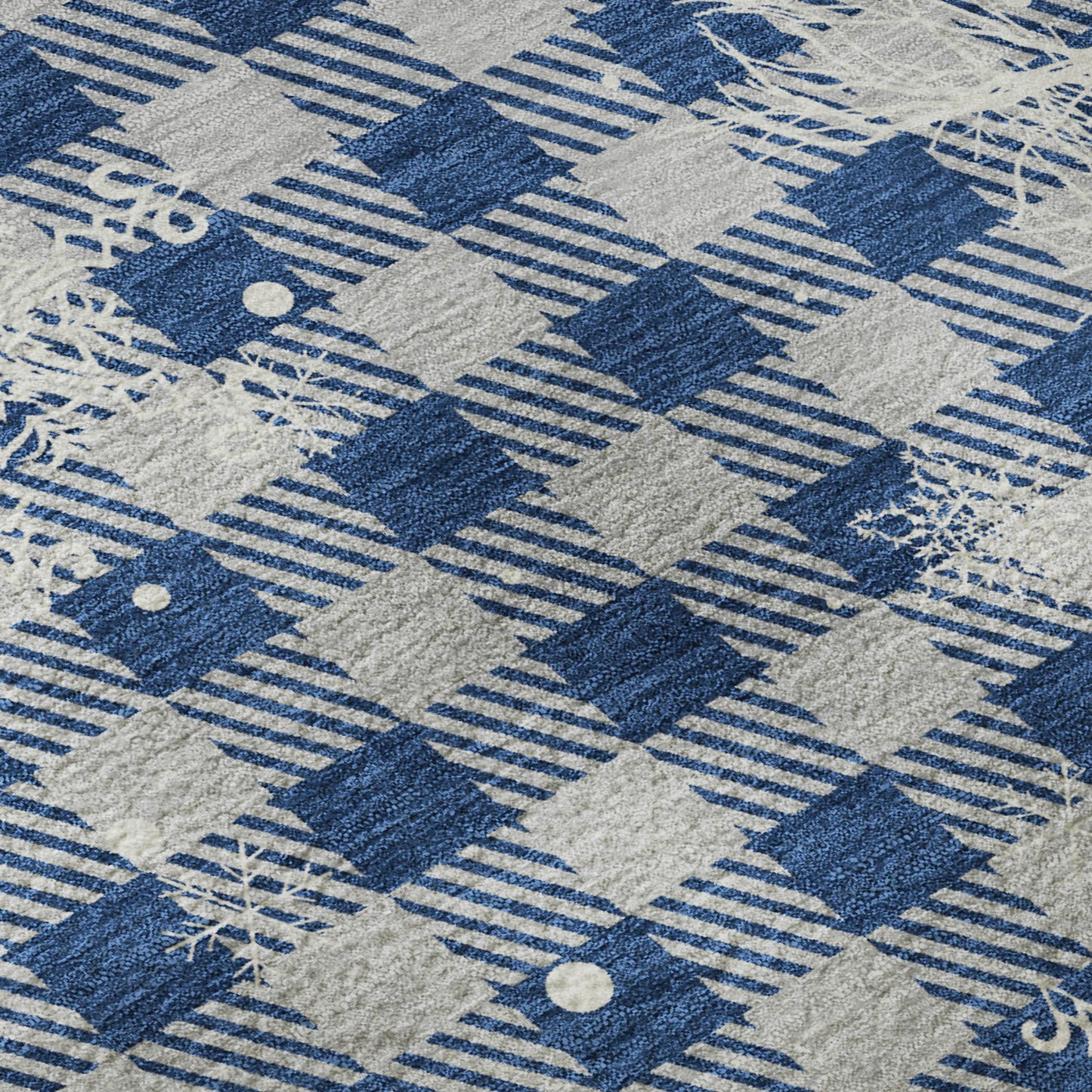 Machine Made Merry & Bright MY26 Blue - Dalyn Rugs