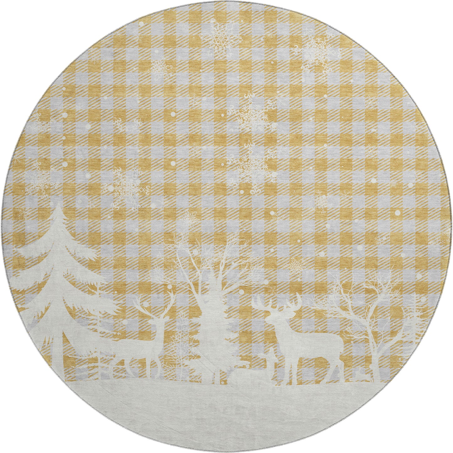 Machine Made Merry & Bright MY26 Gold - Dalyn Rugs