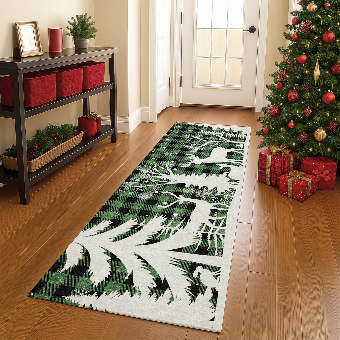 Machine Made Merry & Bright MY26 Green - Dalyn Rugs