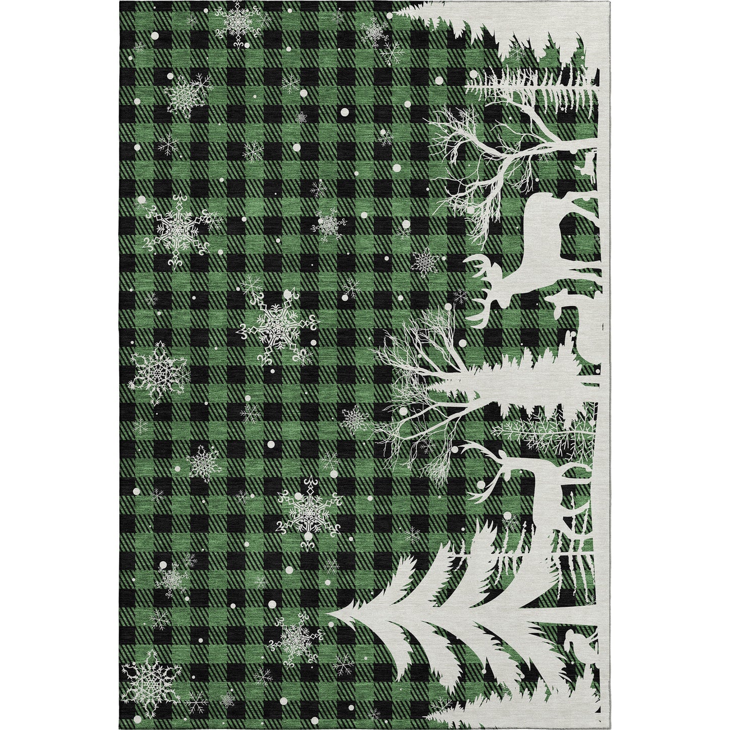 Machine Made Merry & Bright MY26 Green - Dalyn Rugs