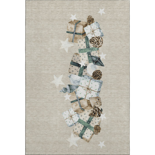 Machine Made Merry & Bright MY27 Beige - Dalyn Rugs