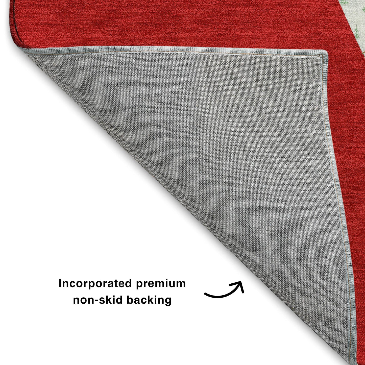 Machine Made Merry & Bright MY27 Red - Dalyn Rugs