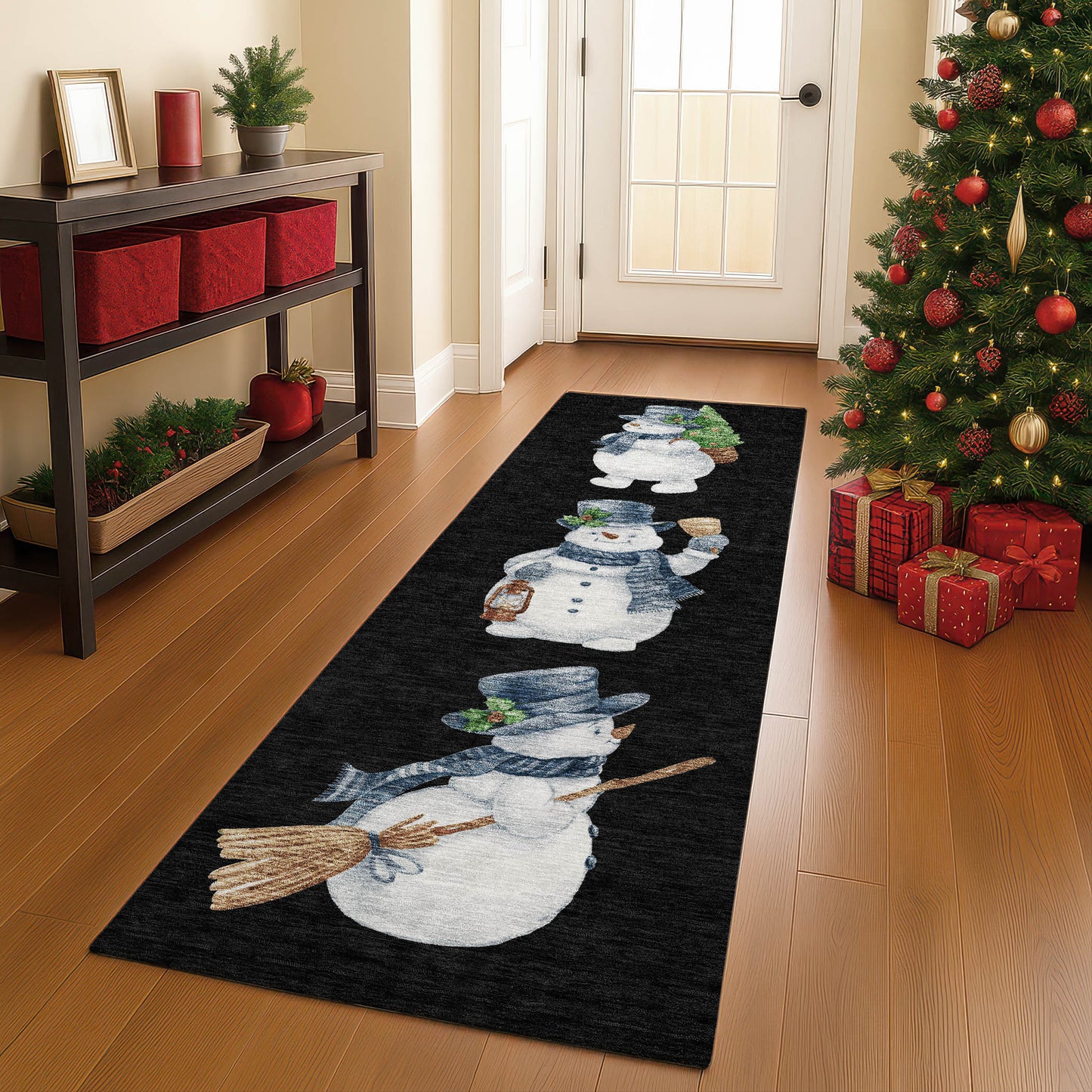 Machine Made Merry & Bright MY28 Black - Dalyn Rugs