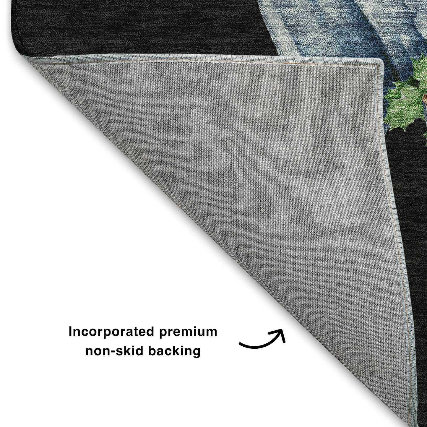 Machine Made Merry & Bright MY28 Black - Dalyn Rugs