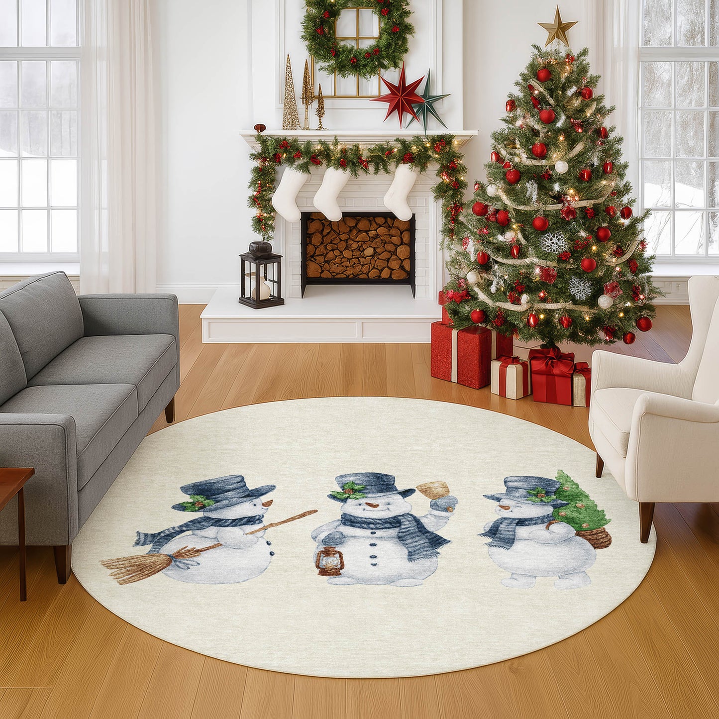 Machine Made Merry & Bright MY28 Ivory - Dalyn Rugs