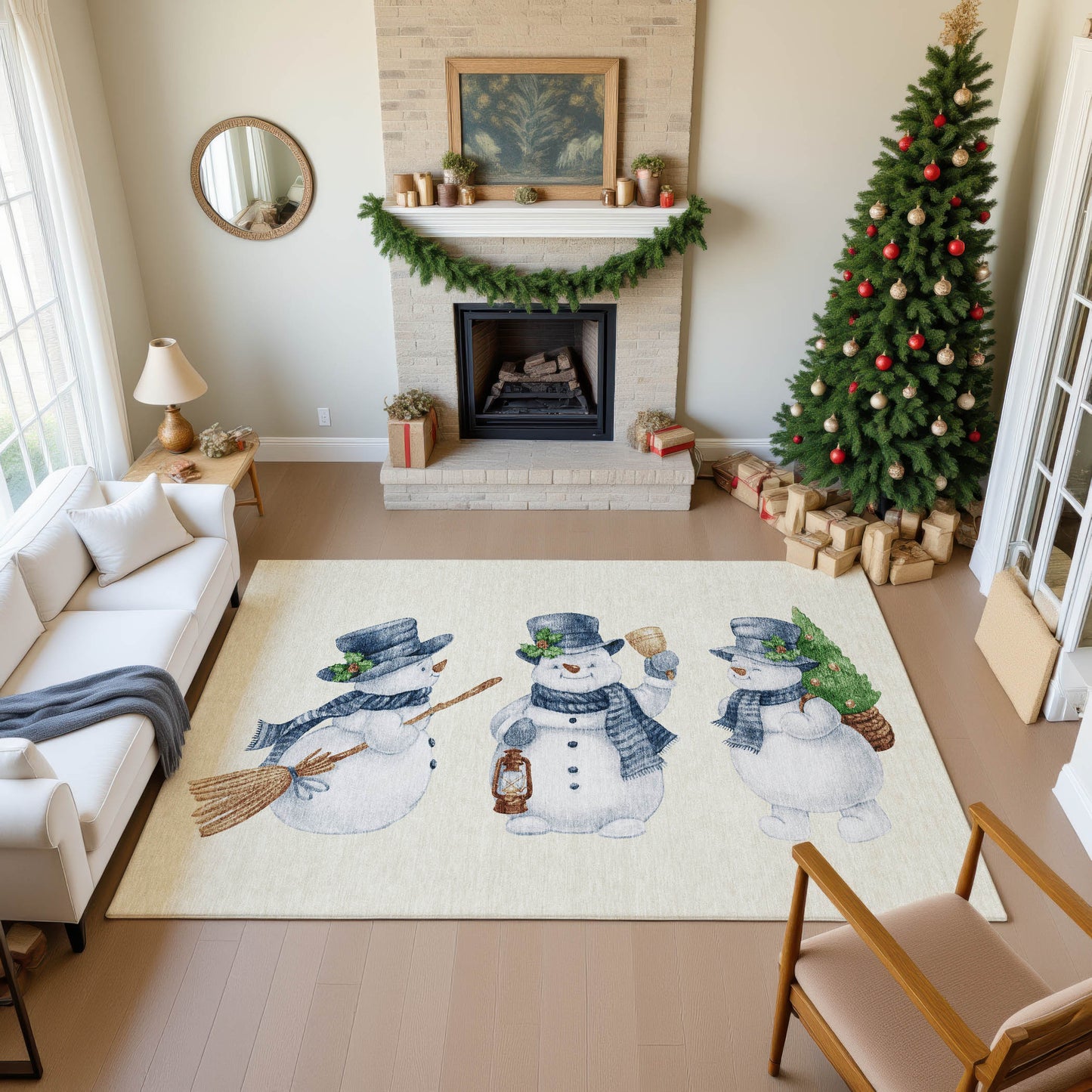 Machine Made Merry & Bright MY28 Ivory - Dalyn Rugs