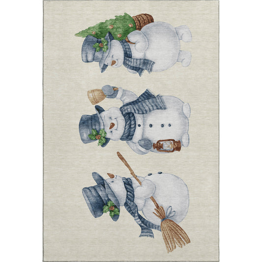 Machine Made Merry & Bright MY28 Ivory - Dalyn Rugs