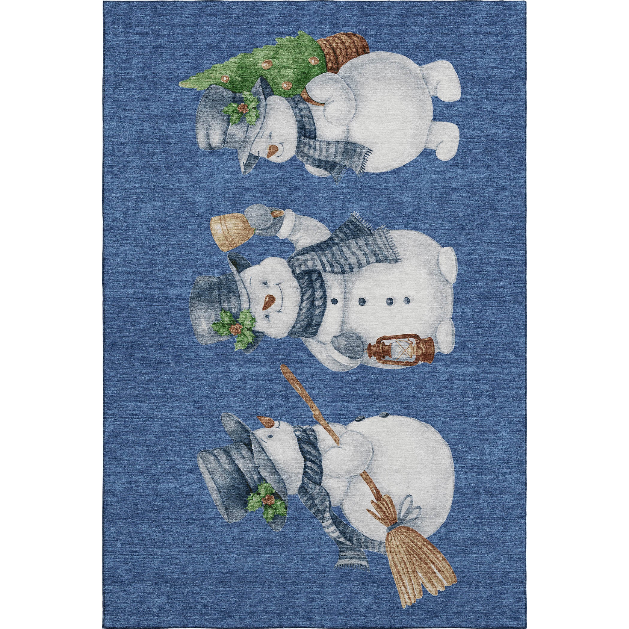 Dynamic Rugs Merry Machine Made Merry & Bright MY28 Navy - Dalyn Rugs – Rug Gallery Outlet