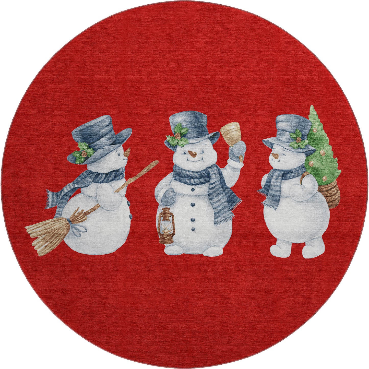 Machine Made Merry & Bright MY28 Red - Dalyn Rugs