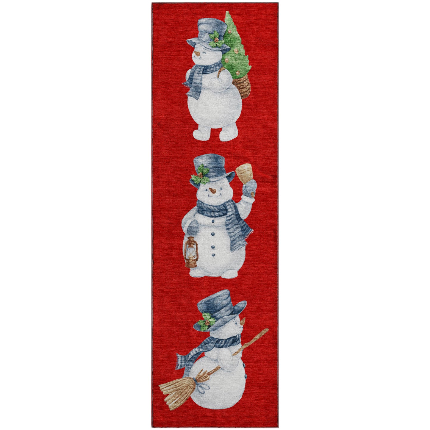 Machine Made Merry & Bright MY28 Red - Dalyn Rugs